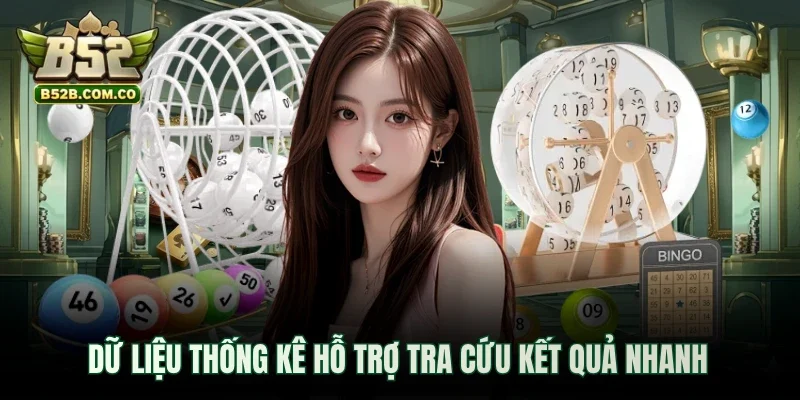 Dữ liệu thống kê hỗ trợ tra cứu kết quả nhanh