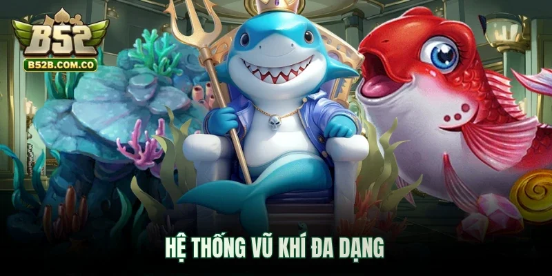 Hệ thống vũ khí đa dạng